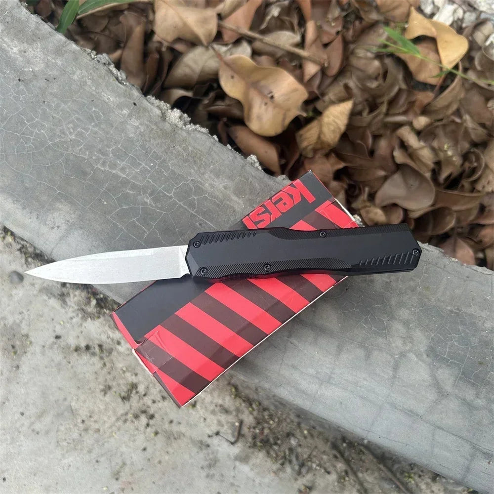 KS 9000 D2 Blade T6 Aluminium Handle Camping Survival Tactical Multitool Hunting Durable EDC Portable Folding Pocket Knife