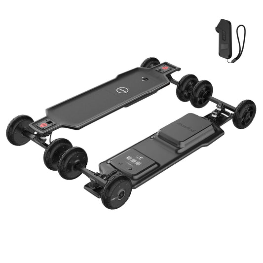 Maxfind FF AT High Speed 165MM Wheels Off Road Electric Skateboard 3000W Power Fast Swappable Battery Design