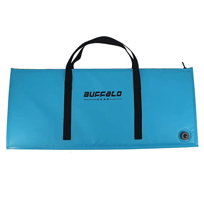 Insulated Fish Cooler Bag Kayak Kill Bag with Drain Plug for Beach Surf Tackle Storage Perfect Leakproof for Sea Lake River Fishing