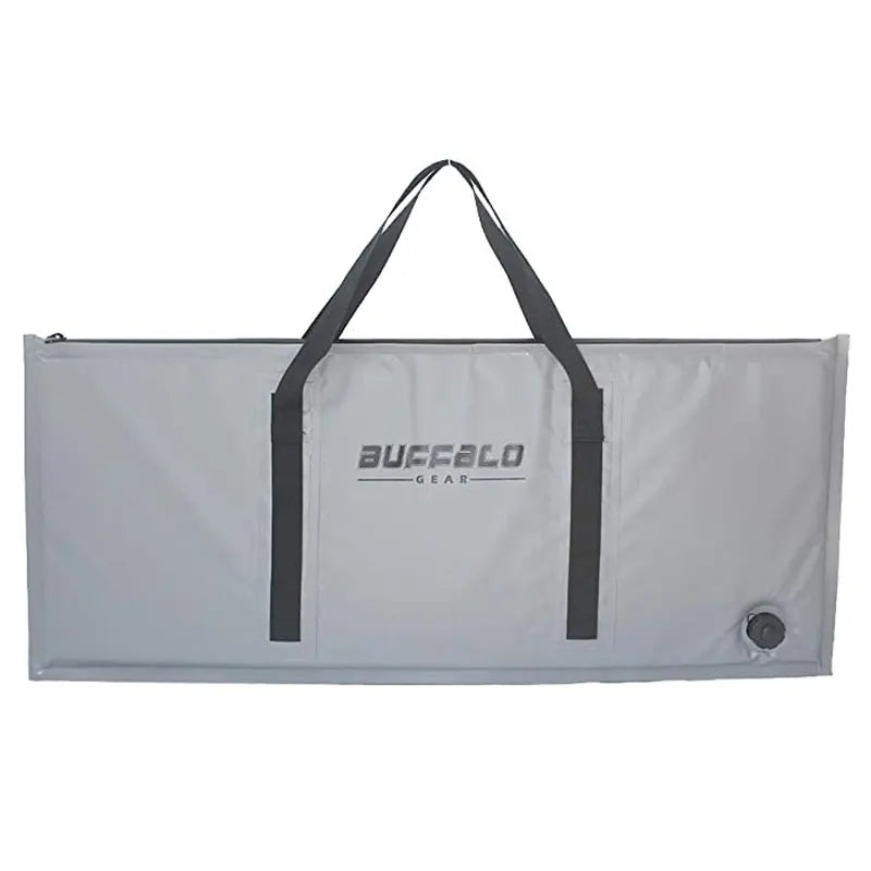 Insulated Fish Cooler Bag Kayak Kill Bag with Drain Plug for Beach Surf Tackle Storage Perfect Leakproof for Sea Lake River Fishing