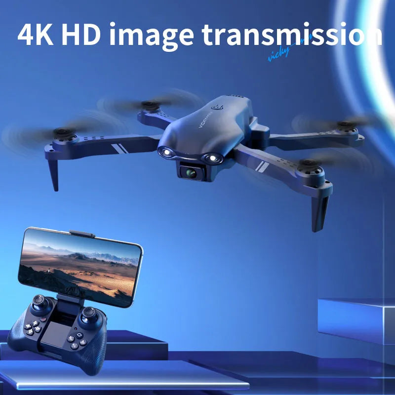 4DRC New Mini Drone With Wide Angle HD 4K 1080P Dual Camera WiFi FPV RC Foldable Quadcopter Gift Toys