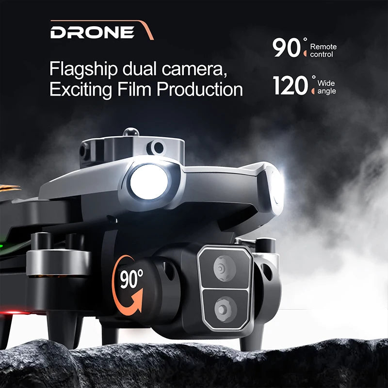 All Round Obstacle Avoidance S119 Quadcopter Drone with Optical Flow Positioning and Electronic Control Dual Cameras
