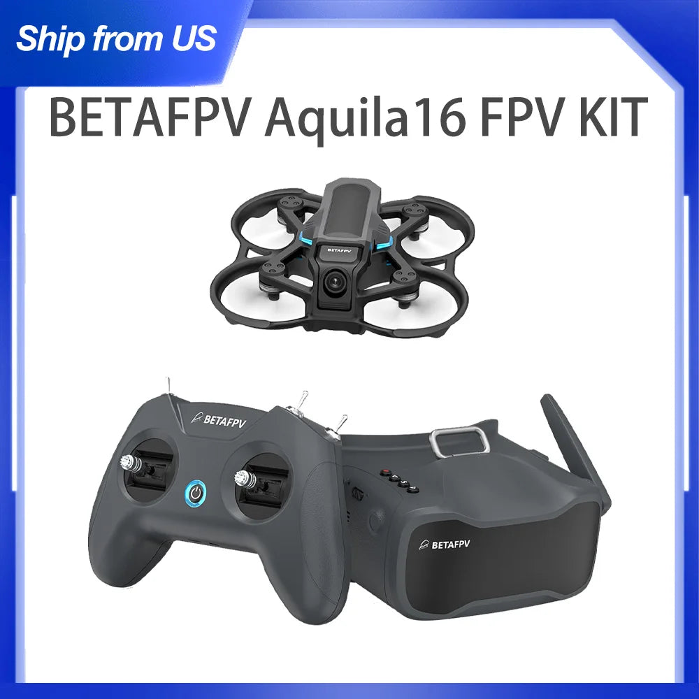Betafpv Aquila16 FPV Kit with 720p HD Camera and 1100mAh Battery Ship from US Warehouse