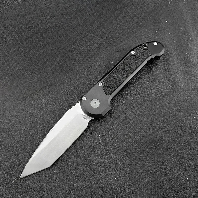 Micro Folding Knife D2 Blade Aluminum Alloy Handle High Quality Camping Outdoor Hunting Self Defense Survival Multitool Knife