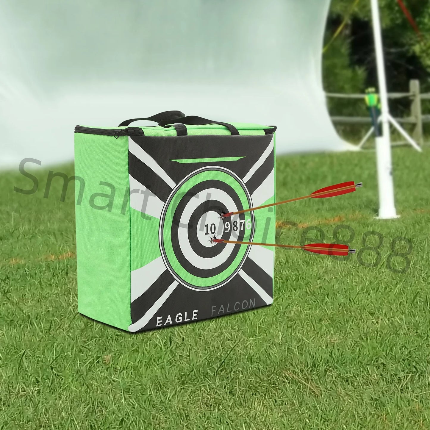 Archery Target Bag Portable Bow Target Water Resistant Refillable with Carrying Handle Training Accessories