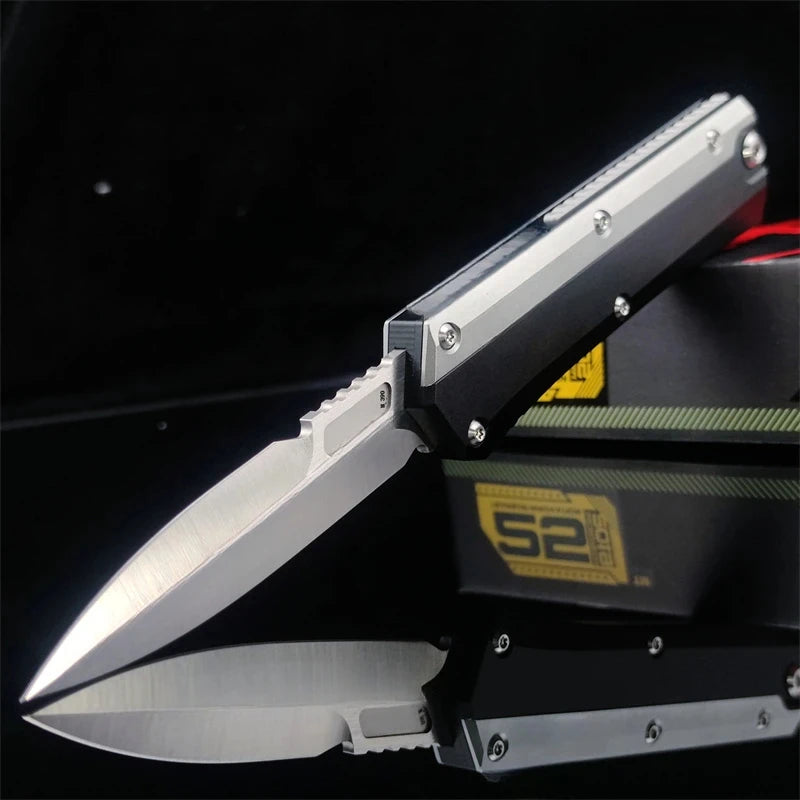 Outdoor 8817 Folding Knife D2 Steel Blade Tactical Military Hunting Knife Camping Hiking Survival EDC Pocket Knife Men's Gift