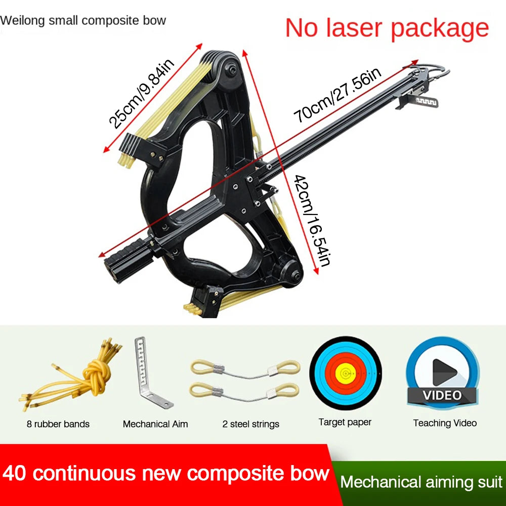 New Continuous Compound Bow Steel Ball Green Light Infrared Adult Outdoor Competition High Precision Mechanical Pulley Bow