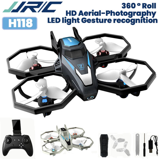 Jjrc H118 Drone with Camera 360 Degree Flip Remote Control Quadcopter Headless Mode Gesture Photography Mini RC Drone for Kids
