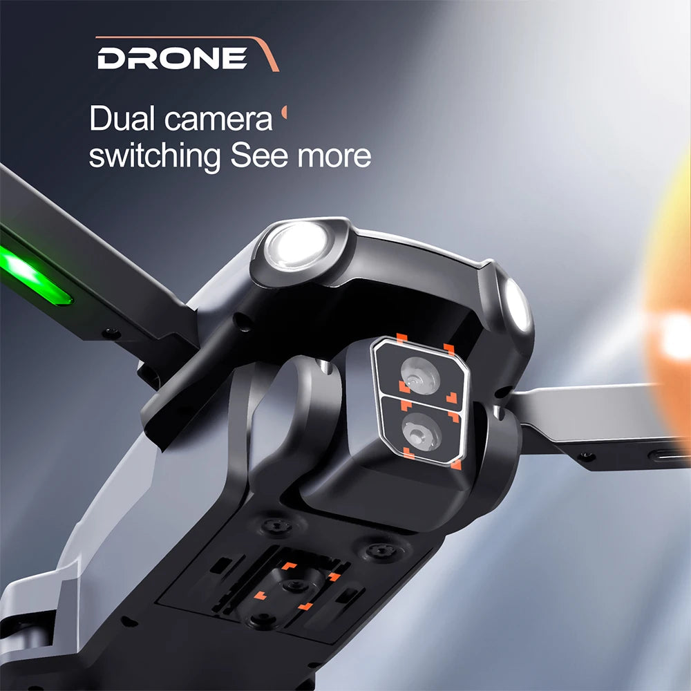 S136 Drone 4K Camera Brushless Obstacle Avoidance Motor Multiple Modes Foldable Suitable For Outdoor Use With Handbag