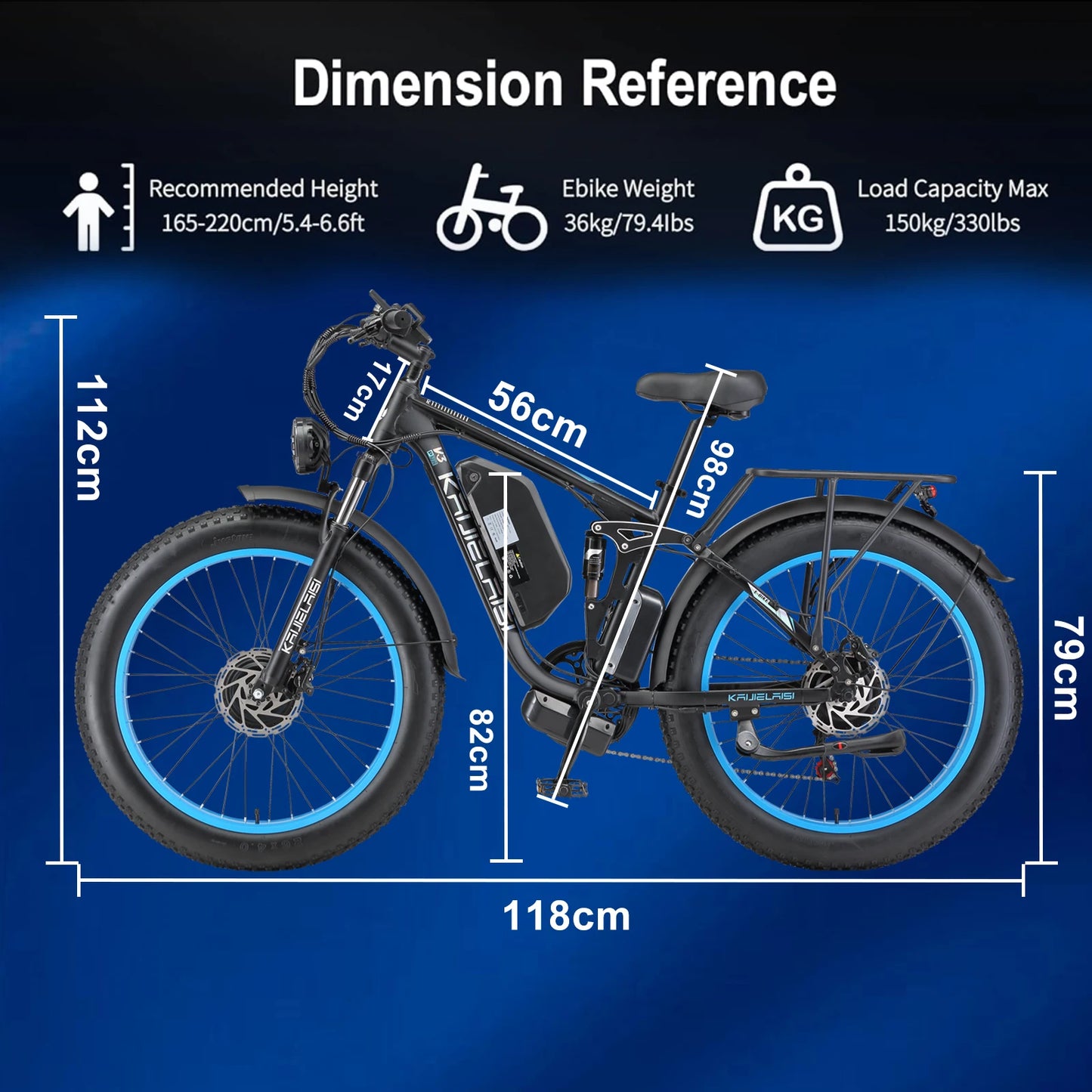 Electric Bike 3000W Dual Motor 52V 26AH Battery Hydraulic Brake Adult Off Road E Bike 24x4.0 Inch Fat Bike Snow Electric Bicycle