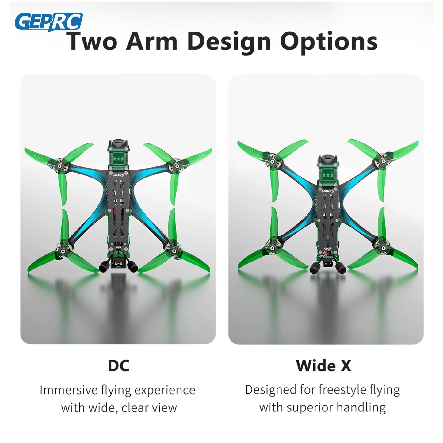 GEPRC Mark5 O4 Pro FPV Drone VTX O4 Air Unit GPS Bluetooth Quadcopter Freestyle TAKER F722 Stack 2107.5 1960KV RC FPV