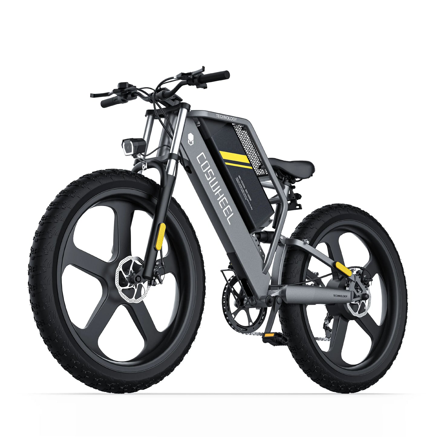 COSWHEEL T26 Electric Bike 26 Inch Fat Tires Adult Electric Mountain Bike 1000W 48V 25AH Hydraulic Brake Off Road Bicycle
