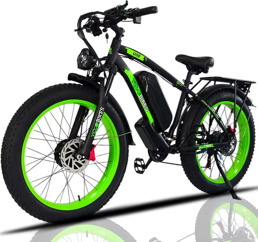 3000W Electric Bike for Adults 60KMH Dual Motor Fat Tire Electric Bicycle with Hydraulic Brakes