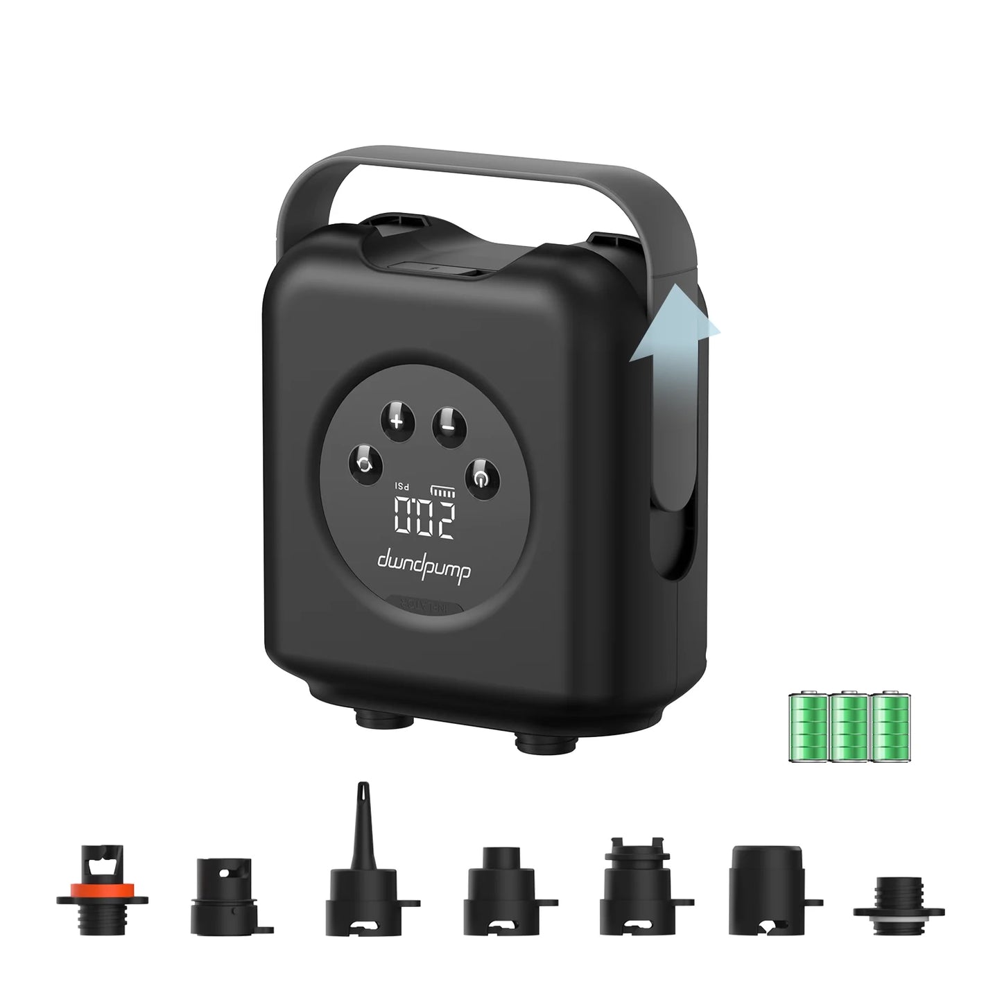 Electric Paddle Board Pump Portable Rechargeable SUP Pump 20PSI High Pressure Air Pump for Paddle Boards Kayaks and Mattresses