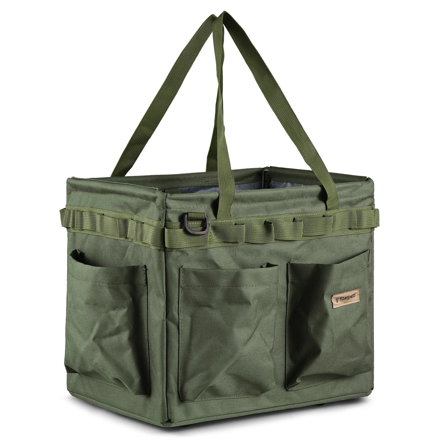 Large Capacity Outdoor Camping Gas Tank Storage Bag with Ground Nail Tool Kit and Utensils Case