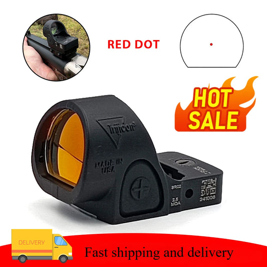 Mini SRO Red Dot Sight Scope Hunting Optics Reflex Sight Tactical Accessory Aluminum Nylon SOTAC Gear