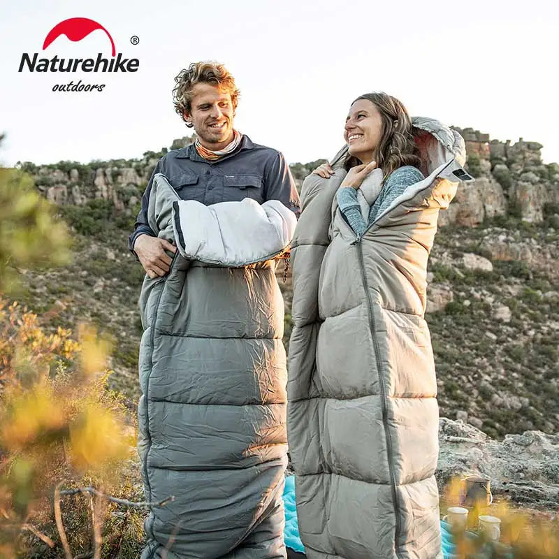 Naturehike M180 Lightweight Sleeping Bag M300 Double Camping Sleeping Bag M400 Machine Washable Winter Sleeping Bag