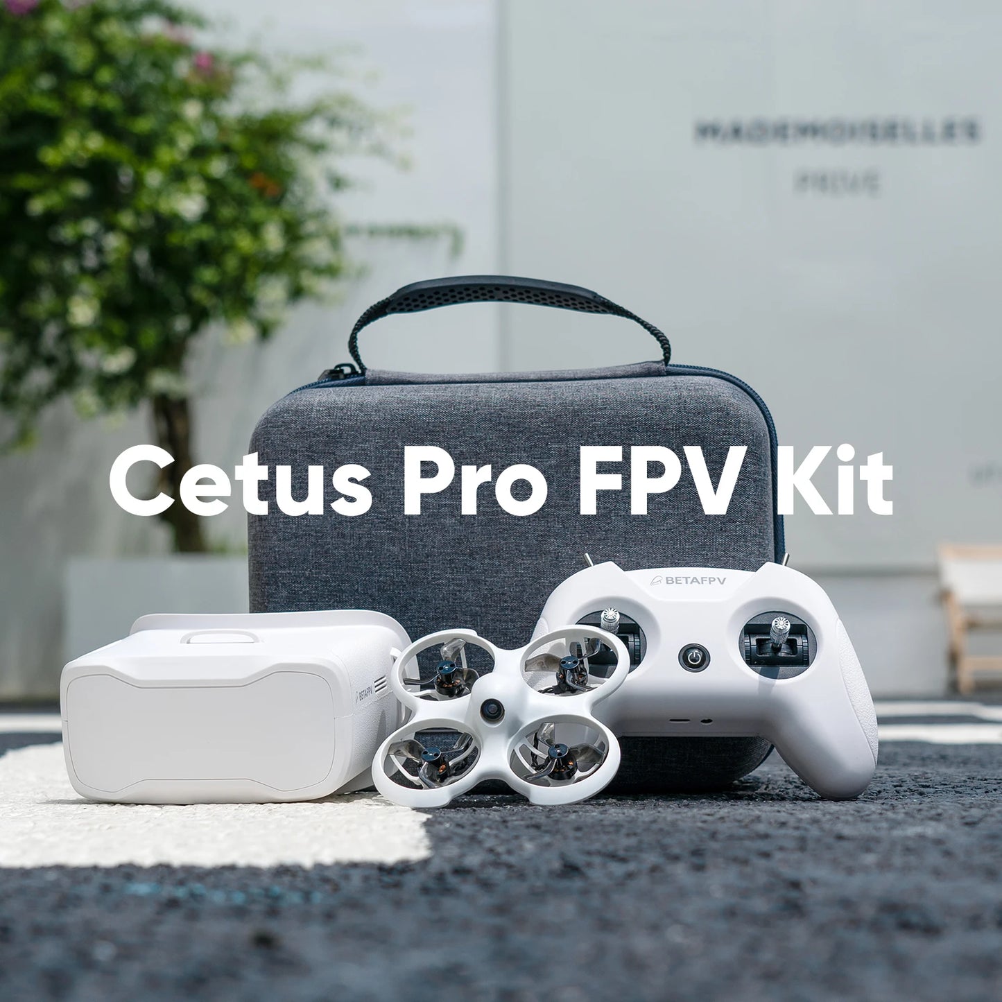Betafpv Cetus Pro Fpv Kit Remote Drone Vr02 Goggles 5.8G Transmitter For Frsky Brushless Rc Drones Outdoor Toy