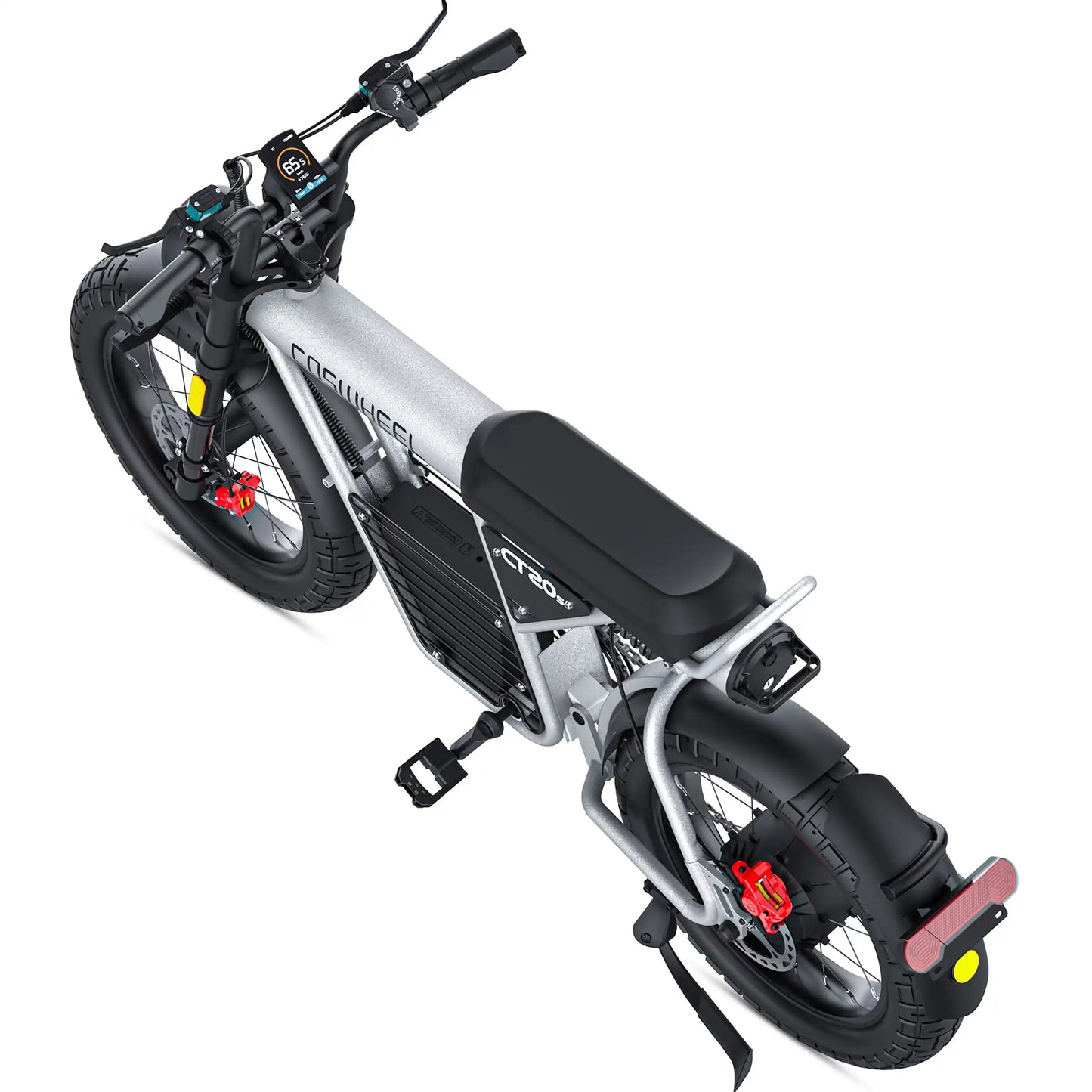 Coswheel Adult Electric Bike CT20S 1500W 60V 27.5AH Off Road Ebike Fat Tire Bike