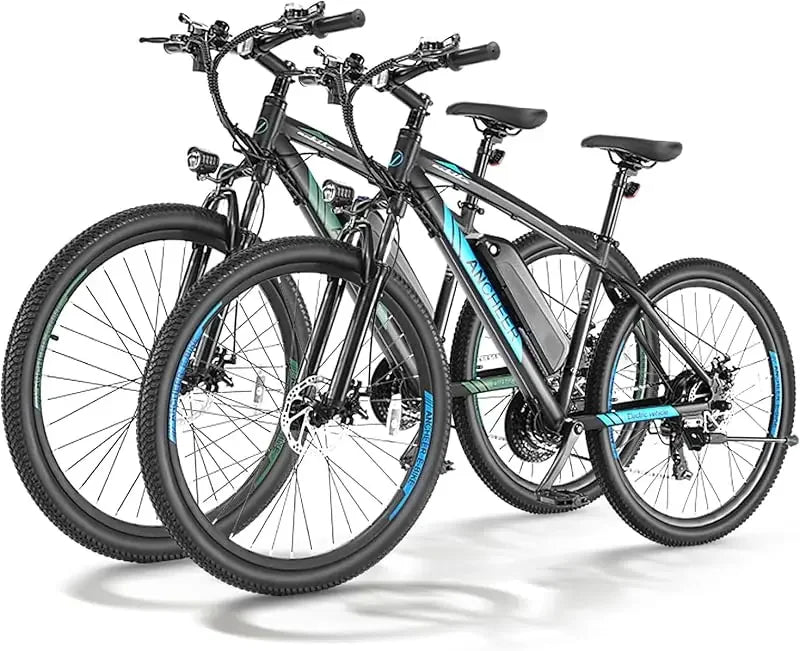 Q2XAANCHEER Electric Bike for Adults Peak 750W Ebike 60 Miles Range 48V 499Wh Battery 27.5 Inch Fast Charge