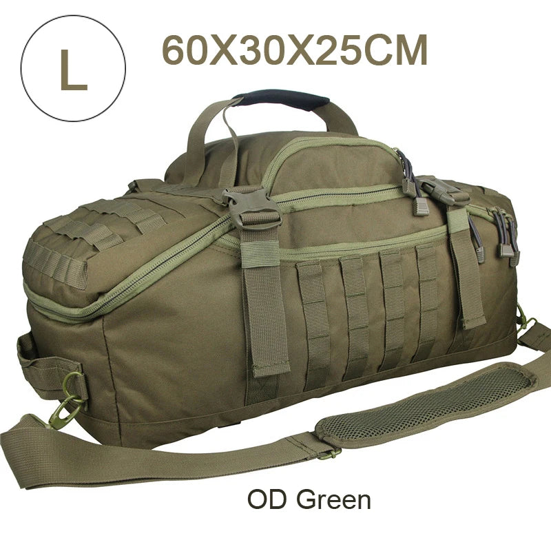 35L 40L 50L 80L Outdoor Mountaineering Molle Tactical Backpack Large Duffel Bag for Hiking Camping Travel