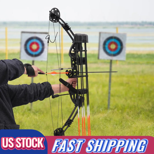 Compound Bow Kit Archery Hunting Bow Set Compound Bow Arrow Set Hunting Accessories