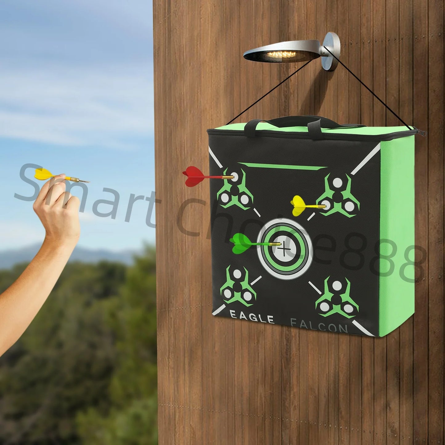 Archery Target Bag Portable Bow Target Water Resistant Refillable with Carrying Handle Training Accessories