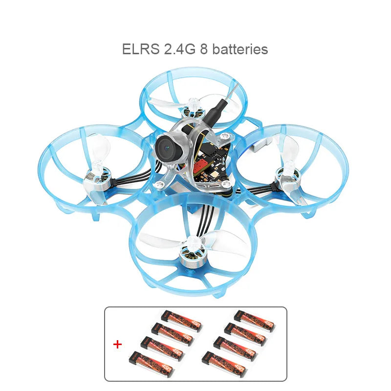 Betafpv Air75 Brushless Whoop Quadcopter Elrs 2.4G 5in1 Lava 1S 450mAh 75C Battery 0802se 23000kv Motor