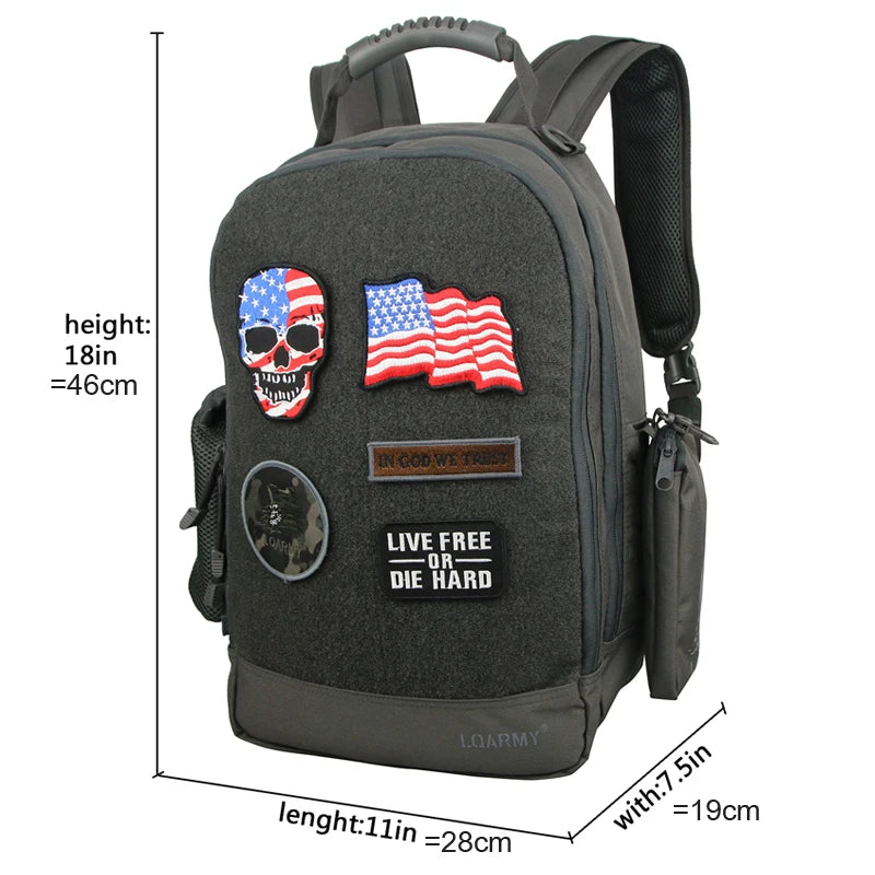 35L Outdoor Tactical Backpack Military Rucksack Waterproof Multi-Function Tactical Laptop Bag