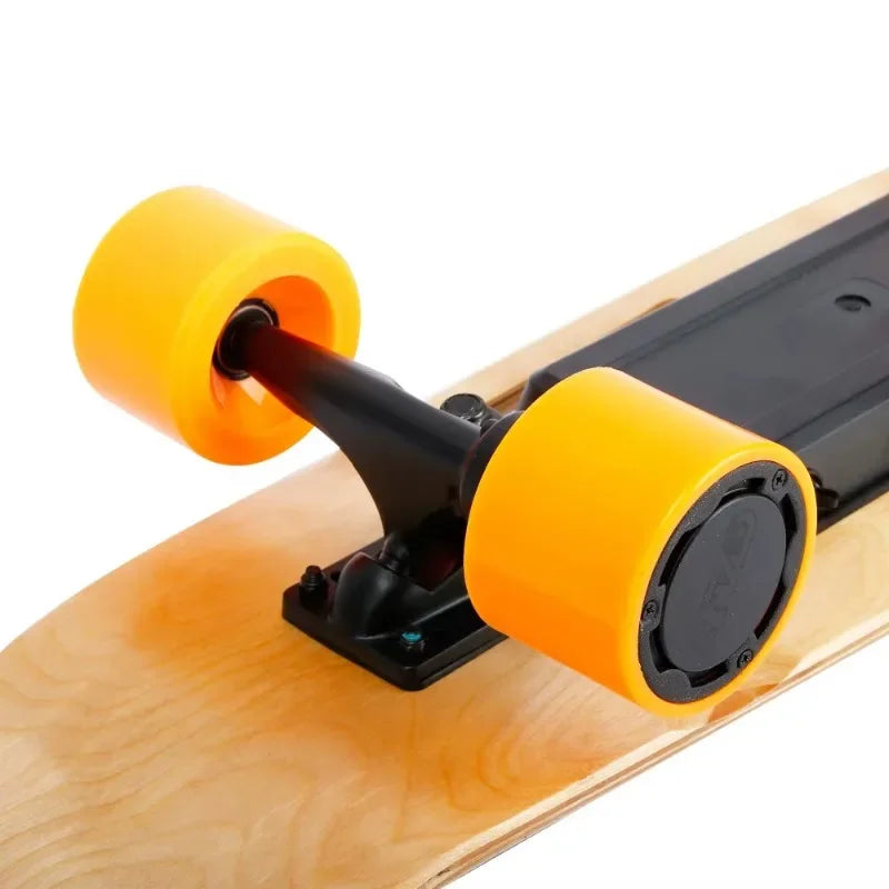 Electric Skateboard with Remote Control 350W Max 10 MPH 7 Layers Maple Deck for Adults Teens and Kids
