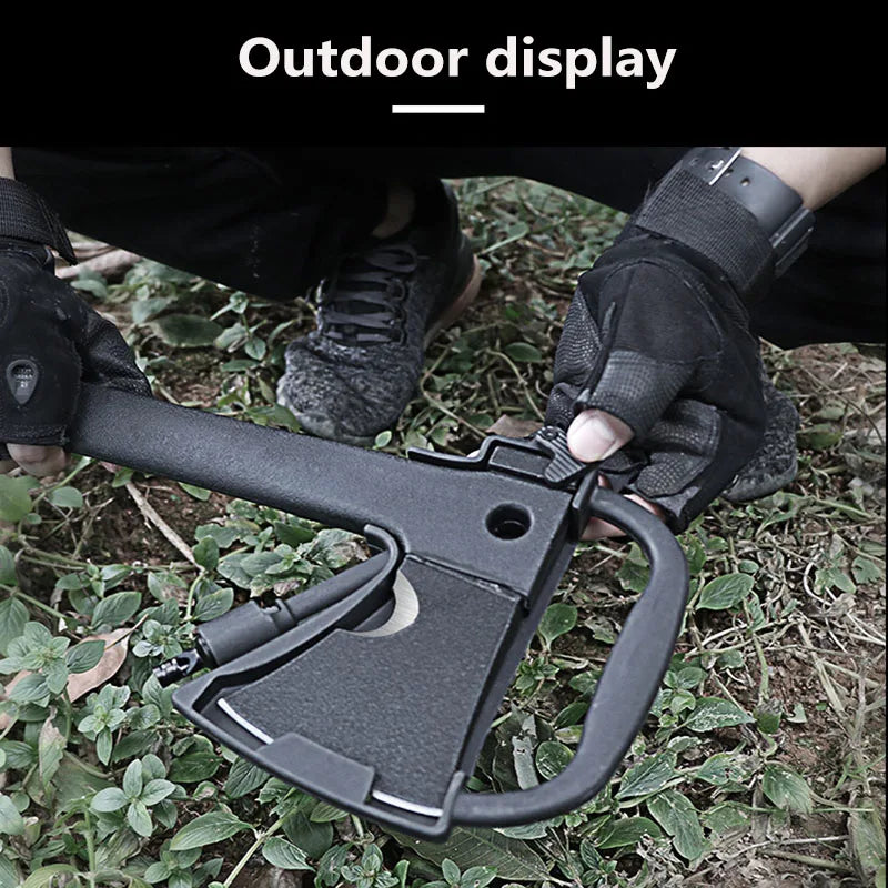 Outdoor Camping Axes and Survival Gear Lightweight Axes with Nested Serrated Wood Saw Knives and Magnesium Ignition Tools