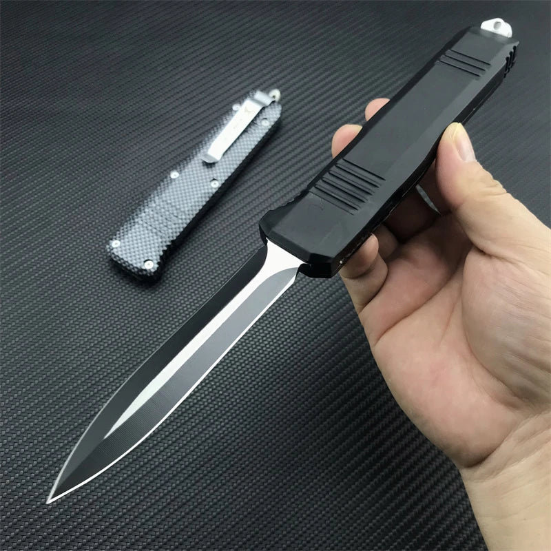 Large C07 Knife 440C Blade Zinc Alloy Handle Camping Survival Practical Durable Portable Multitool Hand Knives Gifts for Men