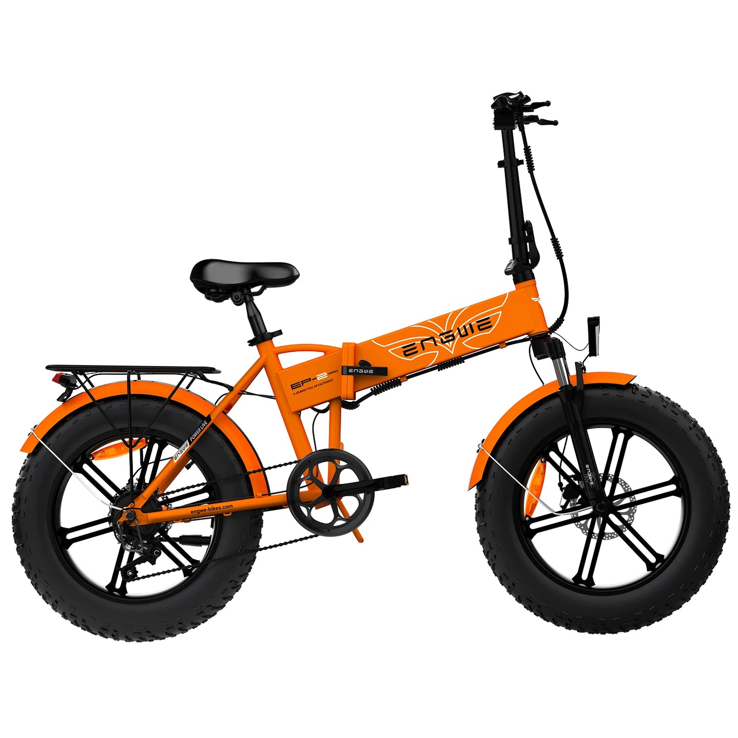 Engwe EP-2PRO E-Bike Folding 750W Motor 48V 13AH Lithium Battery Mountain Snow Electric Bicycle 20x4.0 Fat Tire Electric Bike