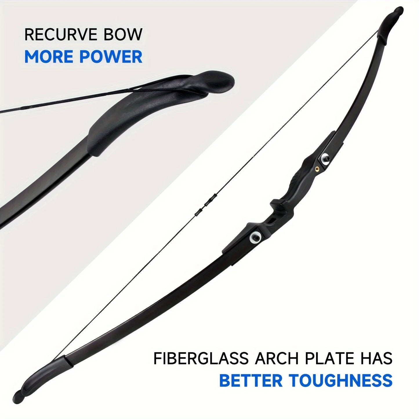 30 Pounds Recurve Bow Archery Set for Adults Right Hand Bow Suitable for Beginners Teenagers Outdoor Hunting and Target Practice