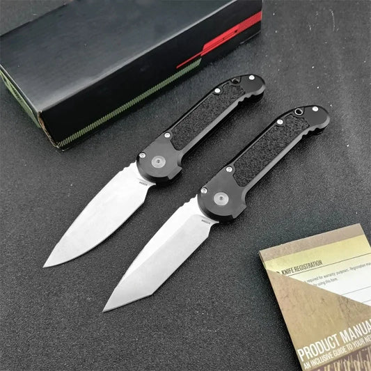 Micro Folding Knife D2 Blade Aluminum Alloy Handle High Quality Camping Outdoor Hunting Self Defense Survival Multitool Knife