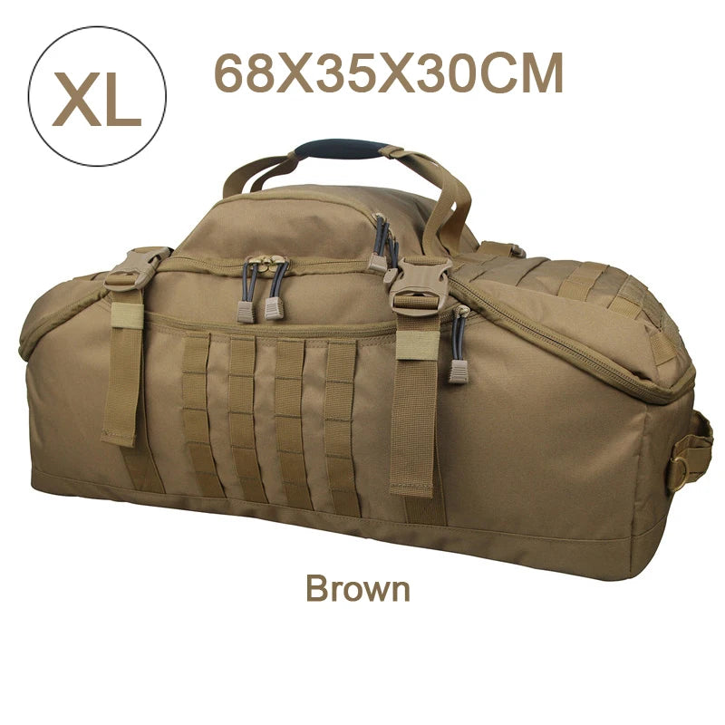35L 40L 50L 80L Outdoor Mountaineering Molle Tactical Backpack Large Duffel Bag for Hiking Camping Travel