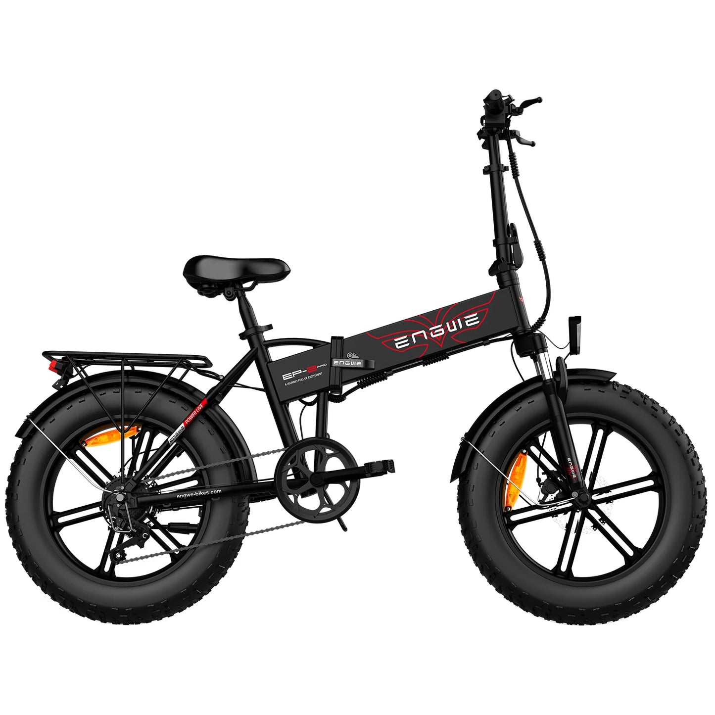 Engwe EP-2PRO E-Bike Folding 750W Motor 48V 13AH Lithium Battery Mountain Snow Electric Bicycle 20x4.0 Fat Tire Electric Bike