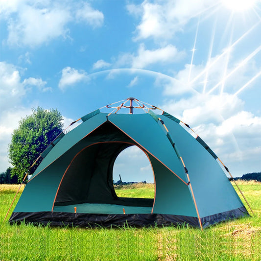 Outdoor Pop Up Tent Water Resistant Portable Instant Camping Folding Fully Automatic Tent for 1-2 People
