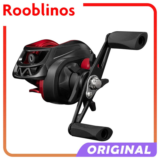 Rooblinos BR 6.3:1 7+1BB Baitcaster Fishing Reel Bait Caster Baitcasting Reel Fishing Tackle