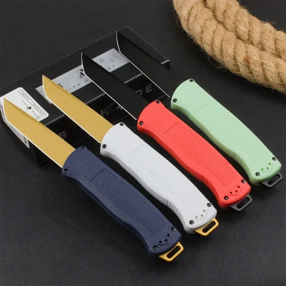 5 Styles BM 5370FE Pocket Folding Knife Multi Function Carving Knife Outdoor Camping Portable EDC Tactical Hunting Knife