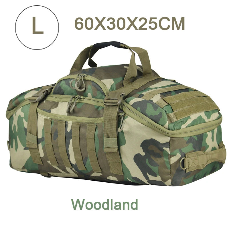 35L 40L 50L 80L Outdoor Mountaineering Molle Tactical Backpack Large Duffel Bag for Hiking Camping Travel