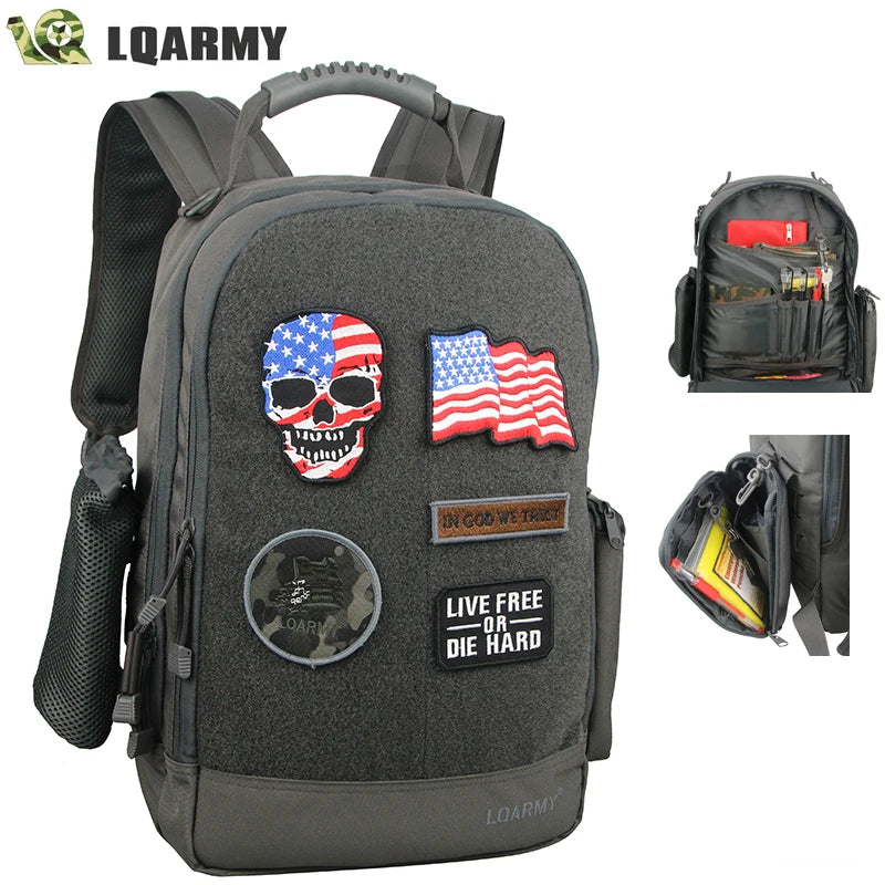 35L Outdoor Tactical Backpack Military Rucksack Waterproof Multi-Function Tactical Laptop Bag