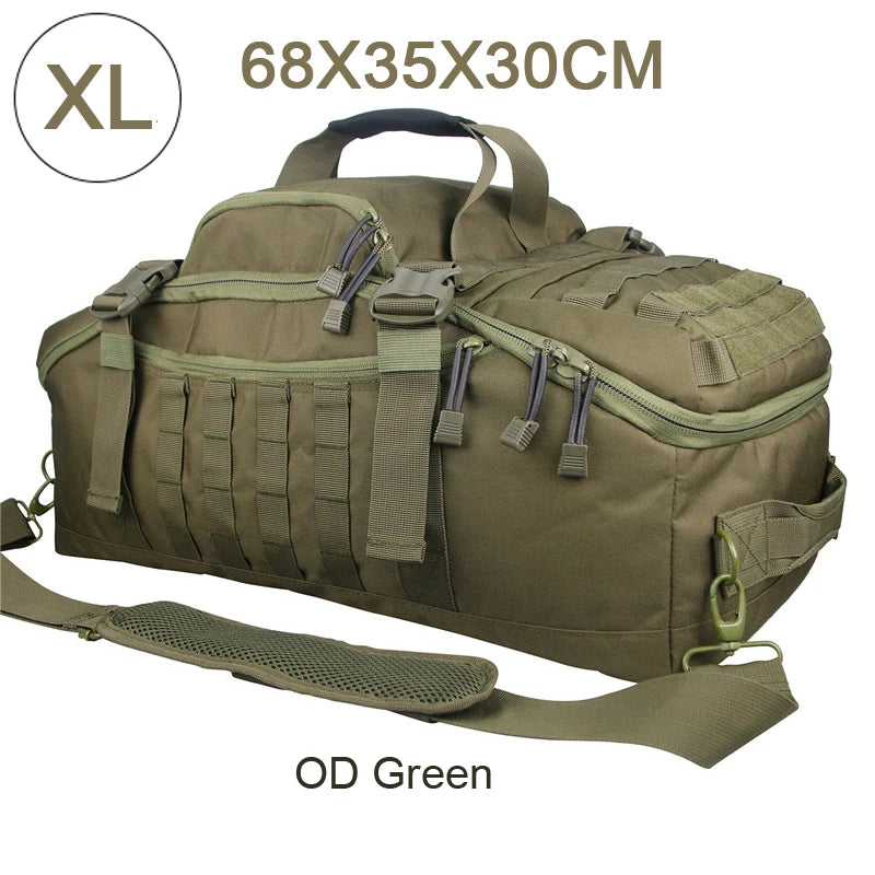 35L 40L 50L 80L Outdoor Mountaineering Molle Tactical Backpack Large Duffel Bag for Hiking Camping Travel