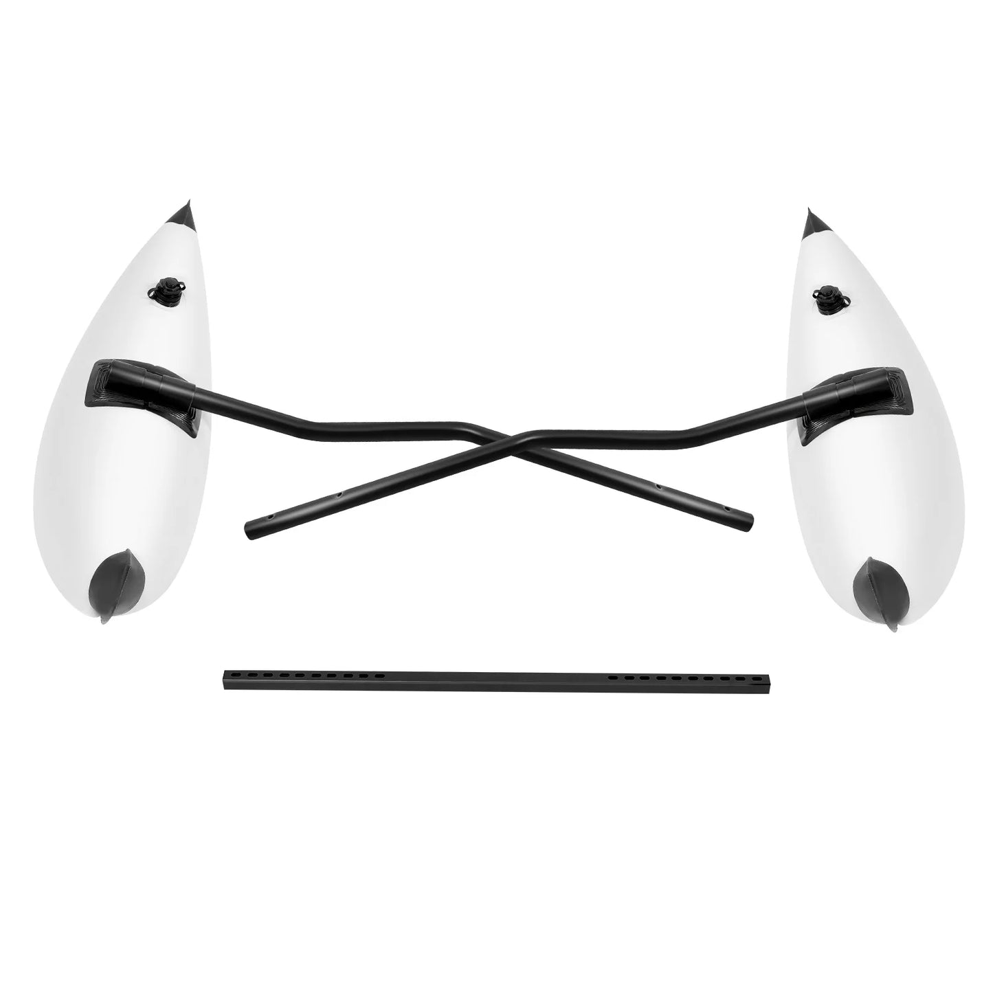 Inflatable Kayak Stabilizer System 2 Piece PVC Canoe Outrigger Kit Floating Balancing Boat Accessory