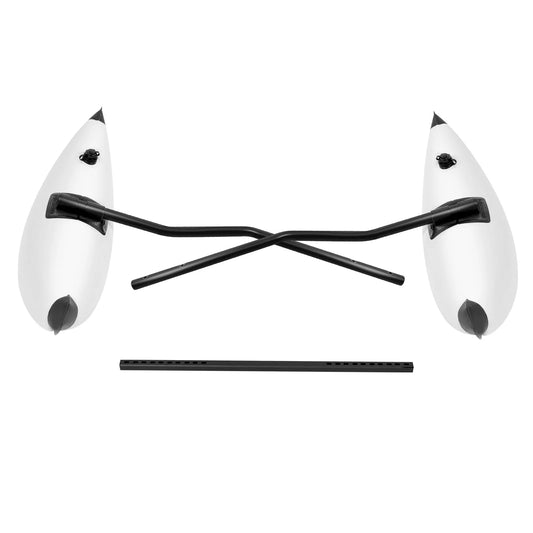 Inflatable Kayak Stabilizer System 2 Piece PVC Canoe Outrigger Kit Floating Balancing Boat Accessory