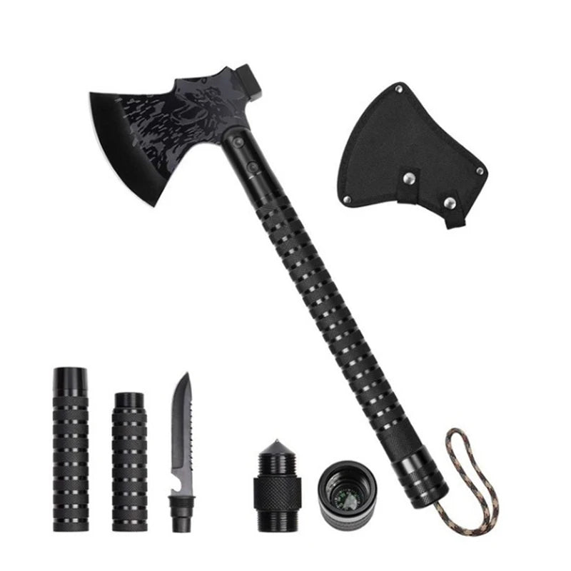 Camping Axe Multi Purpose Foldable Axe Sharp Tomahawk Outdoor Emergency Gear Tool Kit Tactical Hatchet Survival Tourist