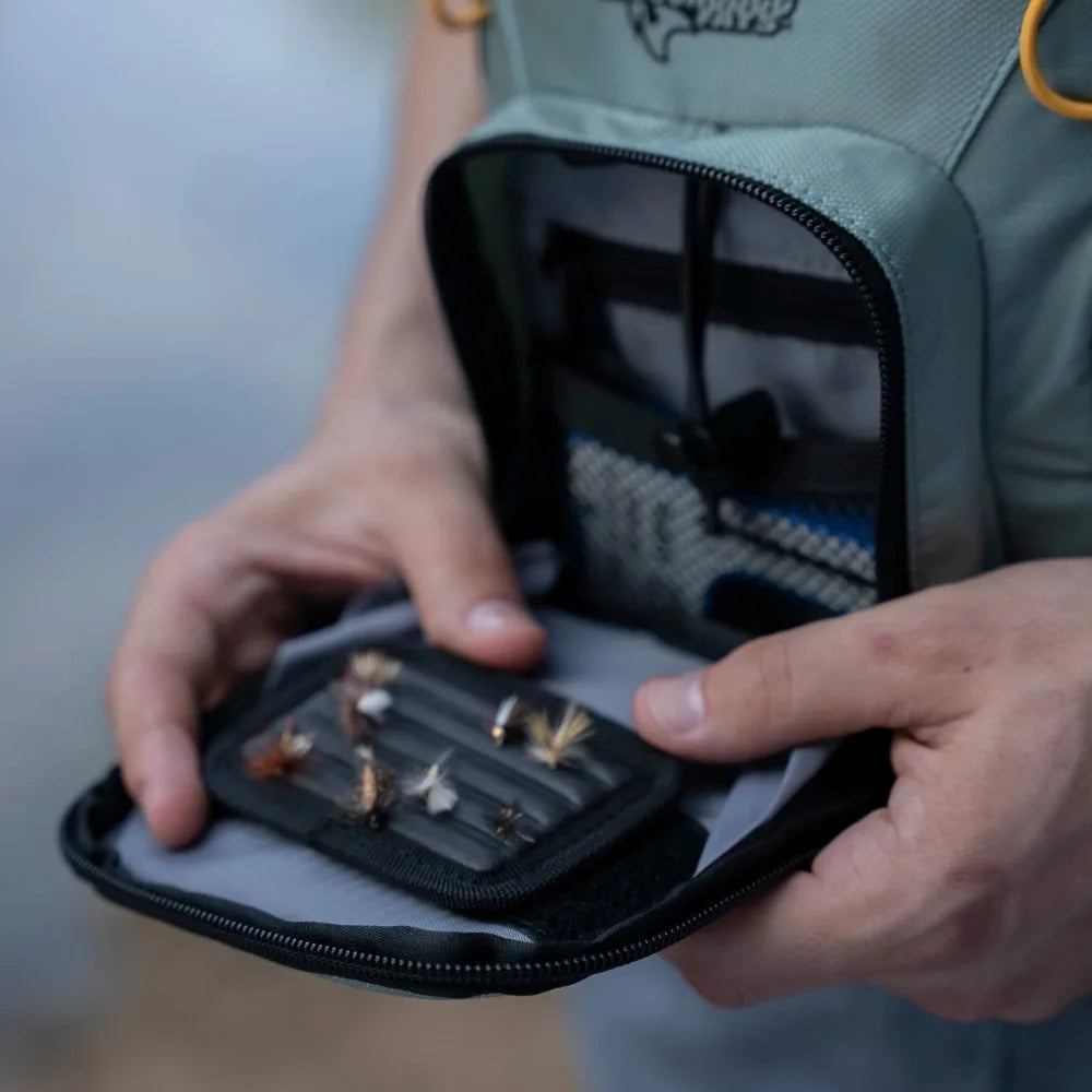 Fly Fishing Gear Bag Chest Bag Small Soft Surface Fishing Accessory