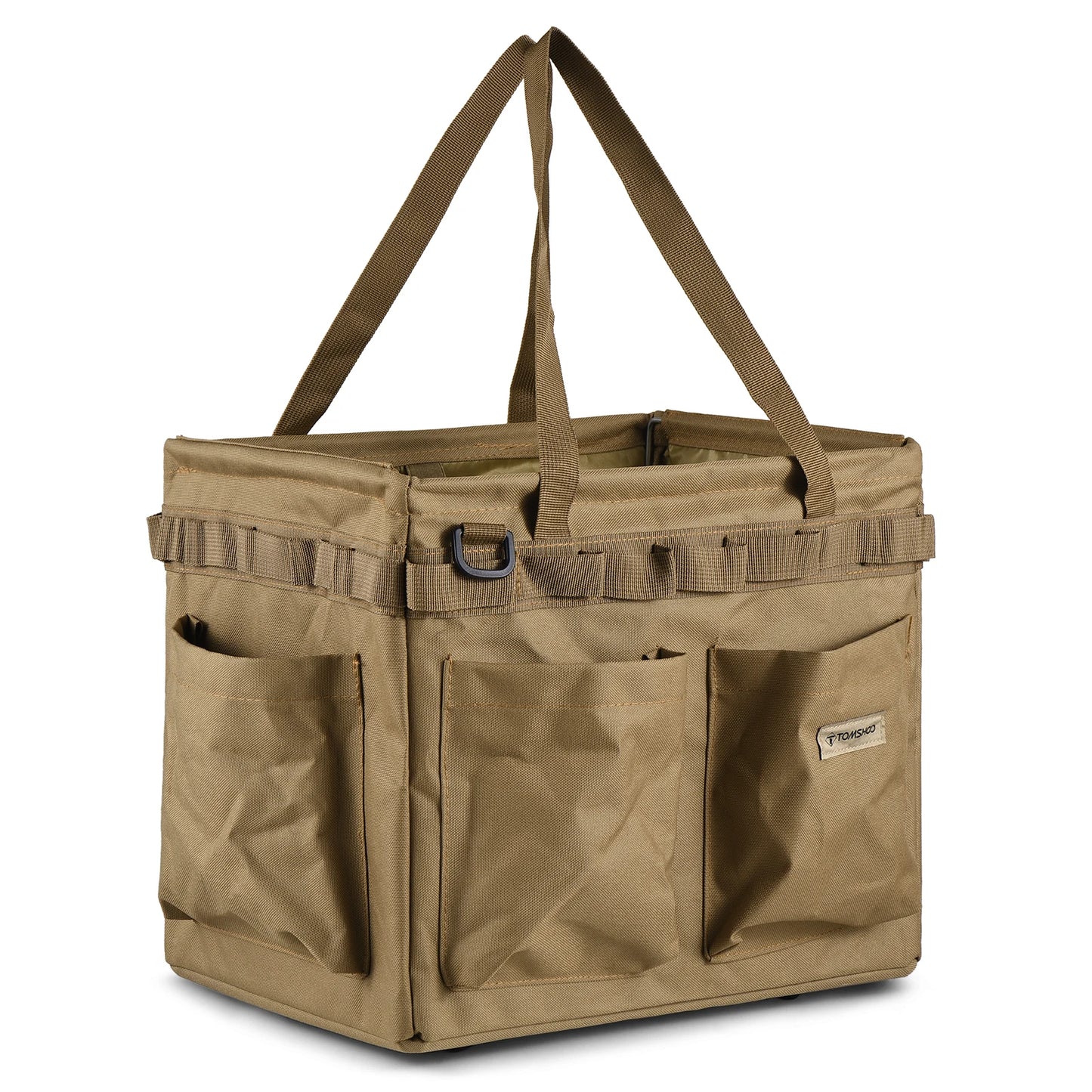 Camping Cooking Utensil Storage Box Large Capacity Collapsible Tool Bag for Outdoor Hiking Fishing
