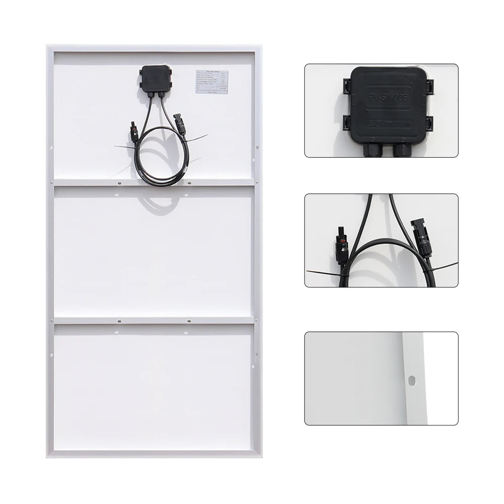 1000W Solar Panel 18V Monocrystalline Silicon Waterproof 100W 200W 300W 400W Solar Charging for 12V Camping Home RV