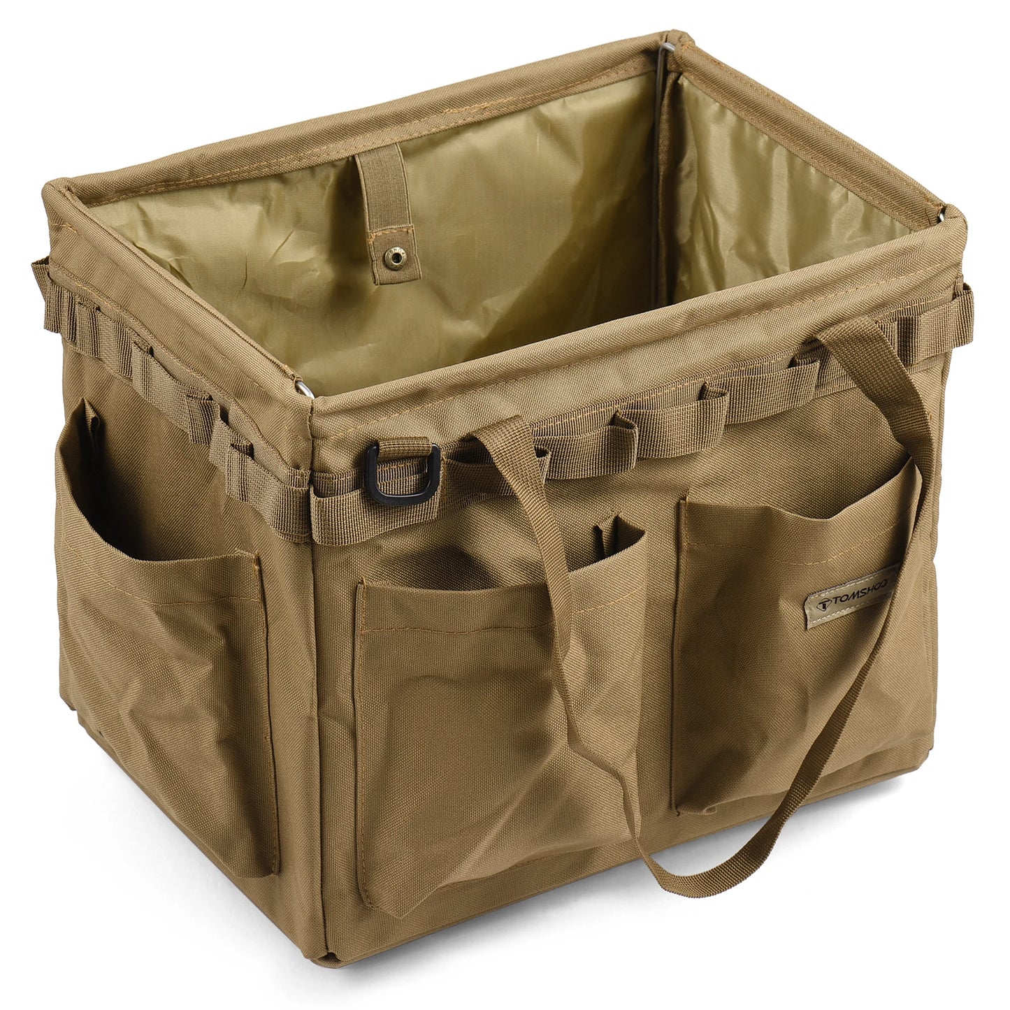 Large Capacity Outdoor Camping Gas Tank Storage Bag with Ground Nail Tool Kit and Utensils Case